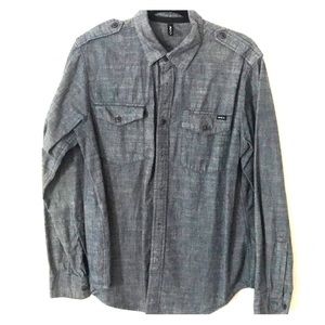 Sexy casual button down RVCA M